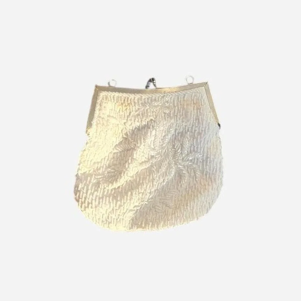 Vintage beaded clutch/purse‎ no handle/strap (acc1)